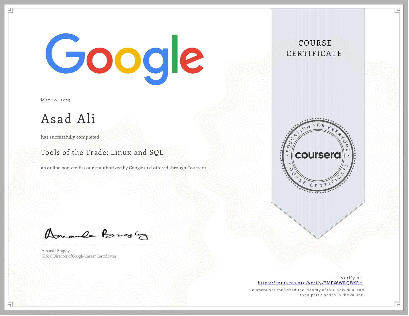 Linux and SQL